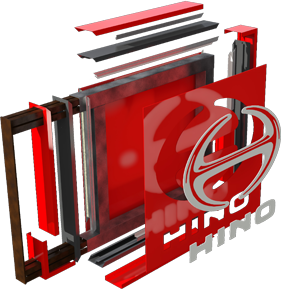 HINO Flag sign